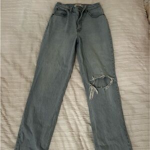 Abercrombie light wash jeans